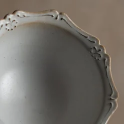 A⊆Z Blossom Footed Bowl in Silver White Best