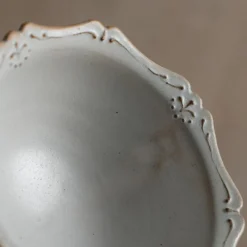 A⊆Z Blossom Footed Bowl in Silver White Best