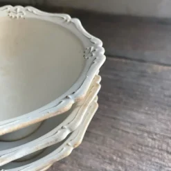 A⊆Z Blossom Footed Bowl in Silver White Best