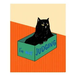 NEKO.CO.NEKO. Cat Print - I'm Not Judging Outlet