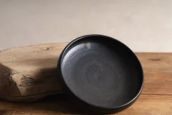 Sheng Ceramic Deep Serving Plate in Black Best