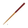 Ouchi Kougei Diamond Cut Sharpened Chopsticks - Red/Black Online