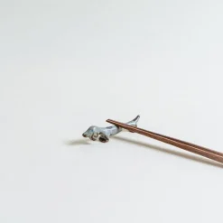 Mogutable Selects Dog Chopstick Rest in Gray Discount