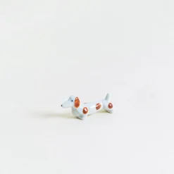 Mogutable Selects Dog Chopstick Rest in Red Sale