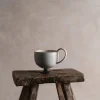 A⊆Z Footed Dessert Cup in Silver White Fashion
