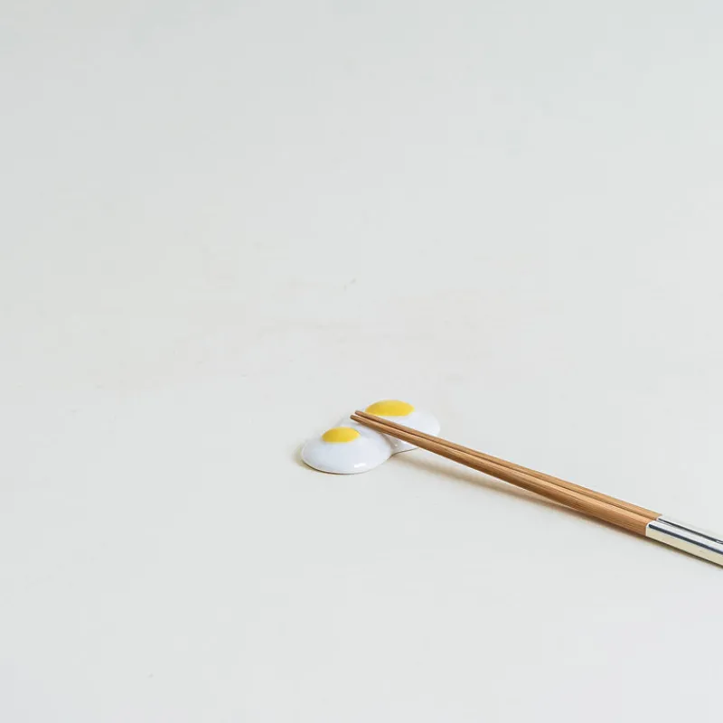 Mogutable Selects Fried Egg Chopstick Rest New