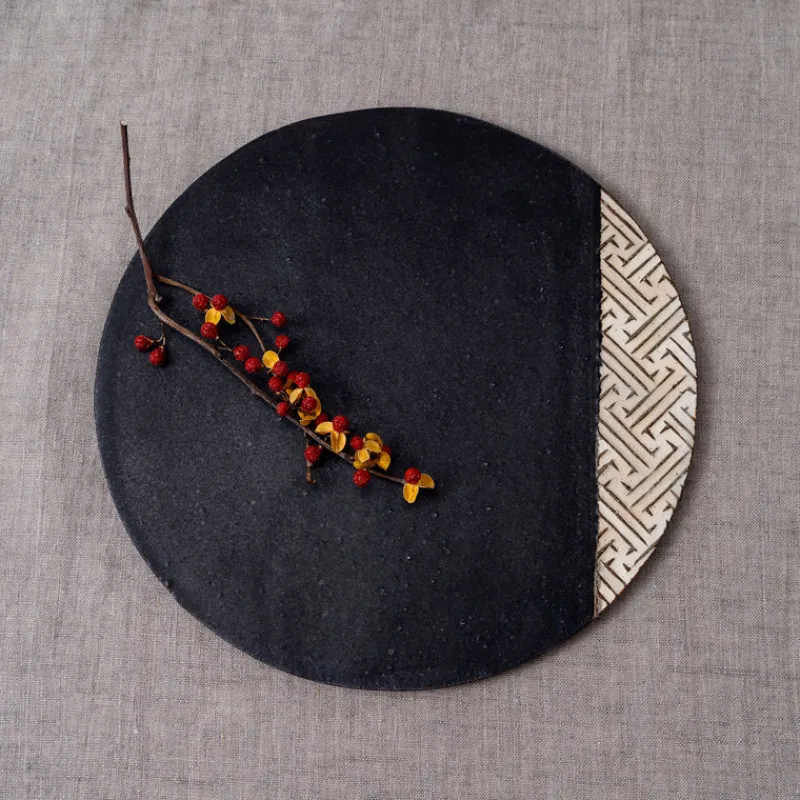 Jang Hun Seong Half Moon Plate Discount