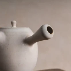 OKAUEYAKUMO Handmade Teapot in #85 White - Style B Online