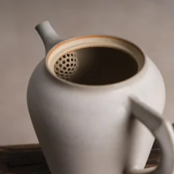 OKAUEYAKUMO Handmade Teapot in #85 White - Style A Discount