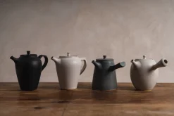 OKAUEYAKUMO Handmade Teapot in #85 White - Style B Online