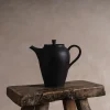 OKAUEYAKUMO Handmade Teapot in Charcoal Outlet