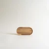 Hasami Porcelain 6.75" Ash Wooden Oval Tray Hot