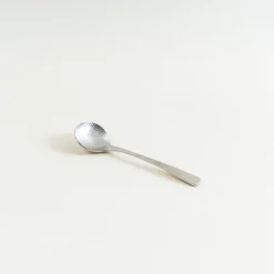 Mogutable Selects Japanese Hammered Dessert Spoon - Round Outlet