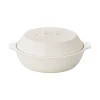 kinto Large KAKOMI Donabe in White 2.5L Fashion