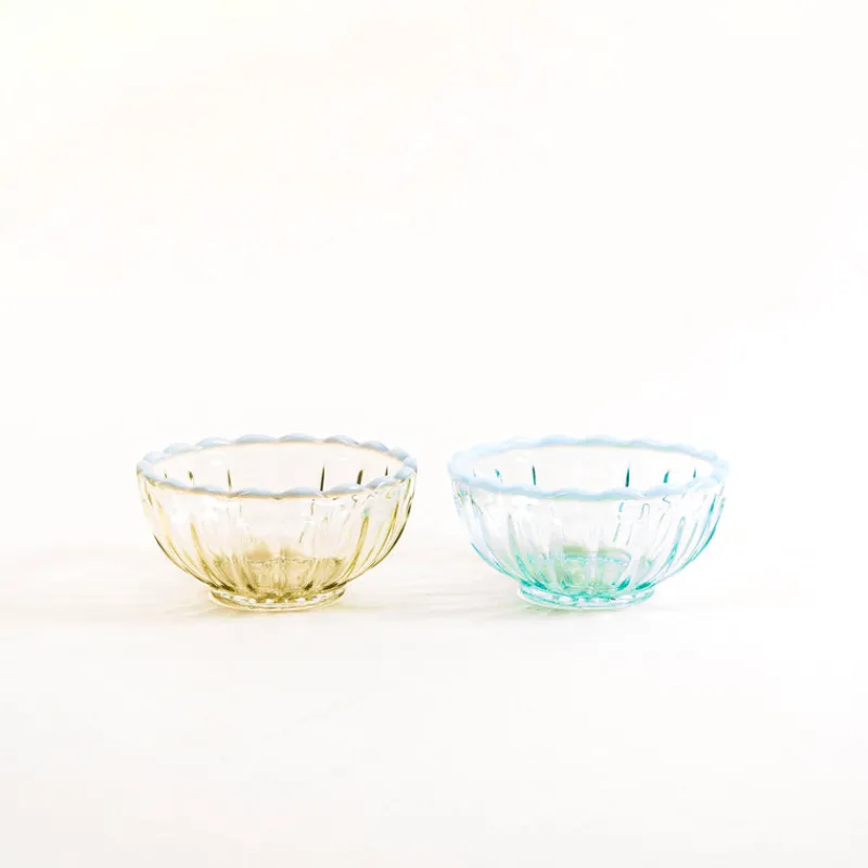 Hirota Glass Large Yukinohana Bowl Best
