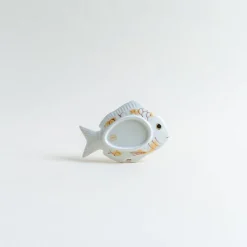 Kouraku Kiln Lucky Charm Sea Bream Plate Discount