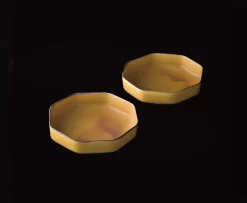Tsudoi Octagon Smoky Mustard Deep Plate Best