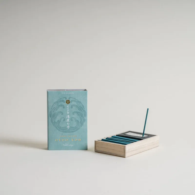 Nippon Kodo OEDO-KOH Water Drop Incense with Holder Fashion