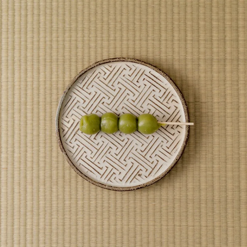 Jang Hun Seong 6.5" Patterned Round Plate Fashion