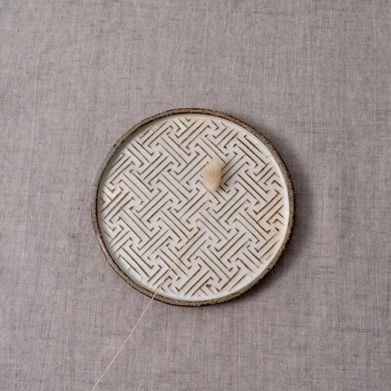 Jang Hun Seong 6.5" Patterned Round Plate Fashion