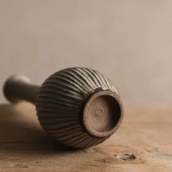 Zhitaofang's/製陶方式 Pleated Vase in White Sale