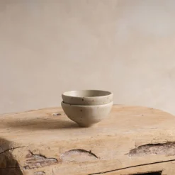 Sheng Ceramic Sake Set in White Speckle Clearance