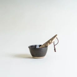 Motoshige Small Mortar and Pestle in Black Sale