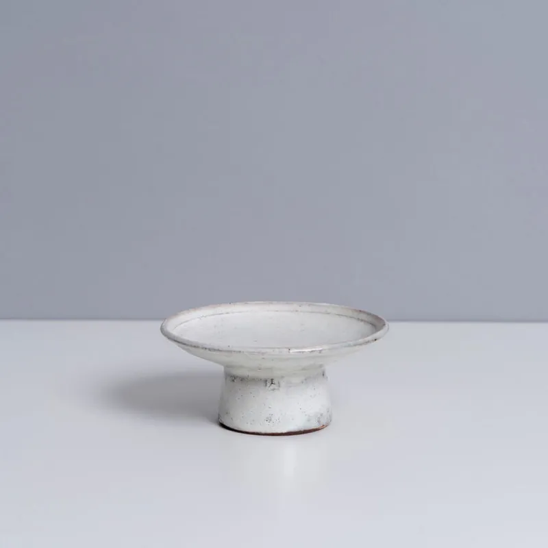 Jang Hun Seong Small White Slip Covered Tazza Discount