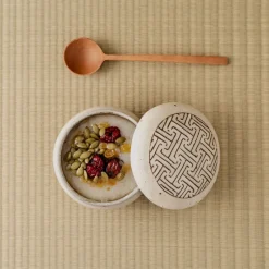 Jang Hun Seong Soup Bowl with Patterned Lid Discount