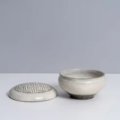 Jang Hun Seong Soup Bowl with Patterned Lid Discount