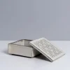 Jang Hun Seong Square Box with Patterned Lid Best