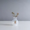 Hirota Glass Taisho Roman Vase in Checker Outlet