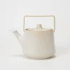 Happa Stand Teapot in White Best