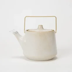 Happa Stand Teapot in White Best