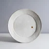 Jang Hun Seong 9.5" White Slip Covered Plate Hot