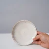 Jang Hun Seong 5.75" White Slip Covered Plate Sale