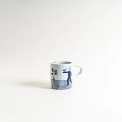 Yeogi-Damki Rabbit Hand-Painted Mug New