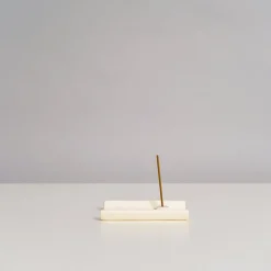 Nippon Kodo Yukari Incense Holder with plate in White Fashion