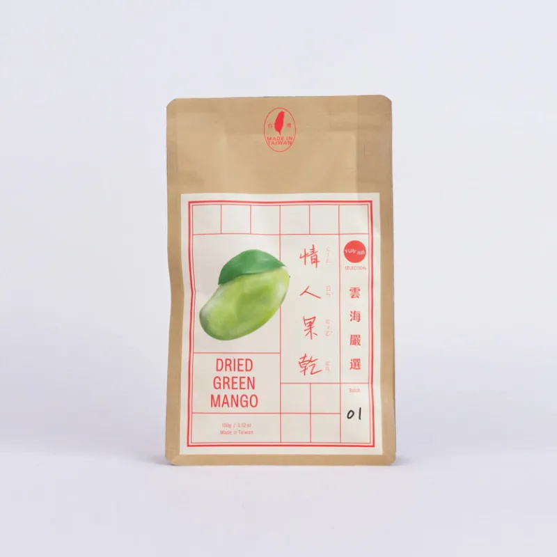 Yun Hai Taiwanese Pantry Yun Hai Selection Dried Fruit: Green Mango 雲海嚴選情人果乾 Outlet