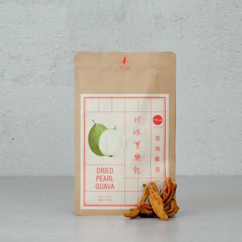 Yun Hai Taiwanese Pantry Yun Hai Selection Dried Fruit: Pearl Guava 雲海嚴選珍珠芭樂乾 Best